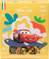 Товар Макарони Дитячі Мультяшні Dalla Costa Disney Pixar Cars Pasta Далла Коста Паста Дісней Піксар Тачки томати і шпінат Коробка 250г