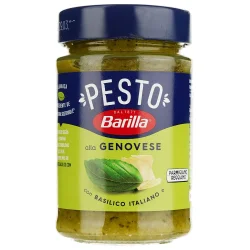 Товар Соус паста Barilla Pesto alla Genovese Parmigiano Reggiano Basilico Барілла Геновезе з сиром Пармезан та базиліком Зелена 190мл