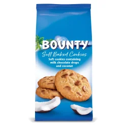 Товар Печиво з кокосовою стружкою Bounty Soft Baked Cookies Баунті з крихтами з молочного шоколаду 6шт 180г