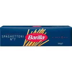 Товар Макарони Спагеттоні №7 Barilla Spaghettoni Al Dente Барілла Паста спагетті Довгі Швидке приготування 500г