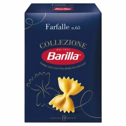 Товар Макарони Фарфалле №65 Barilla Collezione Farfalle Барілла Паста Метелики бантики Колекція Альденте 500г
