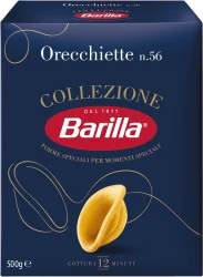 Товар Макарони Орекьєте №56 Barilla Orecchiette Collezione Al Dente Барілла Паста Вушка Великі Швидке приготування 500г