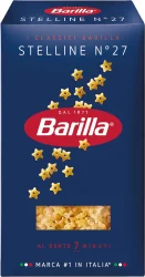 Товар Макарони Стелліне №27 Barilla Stelline Al Dente Барілла Паста Зірочки маленькі Швидке приготування 500г
