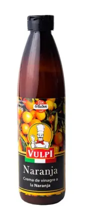 Крем соус Бальзамічний з Апельсином Vulpl Crema de Vinagre Balsamico a la Naranja Вулпл Оцтовий 400г