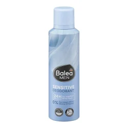 Товар Дезодорант Чоловічий Сенсітів аерозольний Спрей Balea Men Sensitive Deodorant Балеа антиперспірант без Іонів Алюмінія Балон 200мл