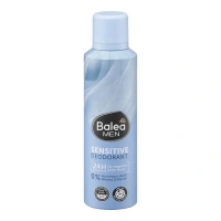 Дезодорант Чоловічий Сенсітів аерозольний Спрей Balea Men Sensitive Deodorant Балеа антиперспірант без Іонів Алюмінія Балон 200мл