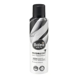 Товар Дезодорант Чоловічий Сенсітів аерозоль Спрей Balea Men Invisible Dry Deodorant Балеа антиперспірант Невидиме осушення Балон 200мл