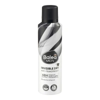 Дезодорант Чоловічий Сенсітів аерозоль Спрей Balea Men Invisible Dry Deodorant Балеа антиперспірант Невидиме осушення Балон 200мл