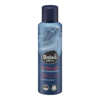 Антиперспірант Чоловічий Сенсітів аерозоль Спрей Balea Men Extra Dry 72h Antitranspirant Балеа Екстра захист Балон 200мл
