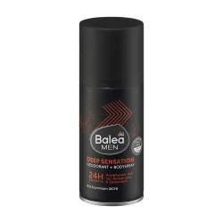Товар Дезодорант Чоловічий аерозоль Спрей Balea Bodyspray Deep Sensation 24h Балеа Глибока Чутливість для тіла Балон Бергамот 150мл