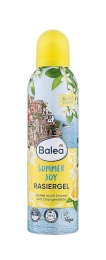 Гель для гоління Жіноча аерозоль Balea Summer Joy Rasiergel Lemon&Orange Балеа Літня Розвага квіти Лемон та Апельсину Балон 200мл