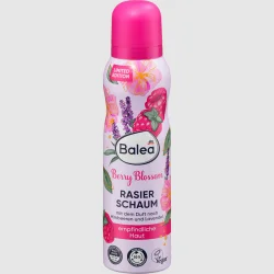 Товар Піна для гоління Жіноча аерозоль Balea Rasierschaum Berry Blossom Балеа квіти Малина Лаванда Балон 150мл