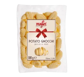 Товар Ньоккі картопляні Галушки Maffei Potato Gnocchi Маффеі Гноччі Швидкого приготування Контейнер 500г