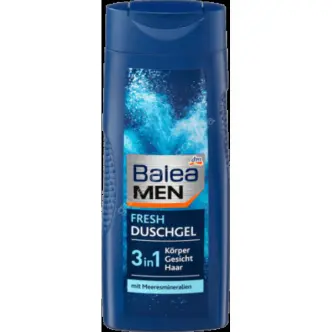 Гель для душу Balea men duschgel fresh 3 in 1 300мл