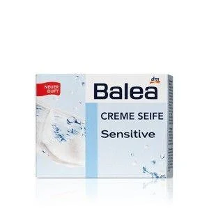 Кускове крем-мило Balea balea creme seife sensitive для чутливої шкіри 100 грамів