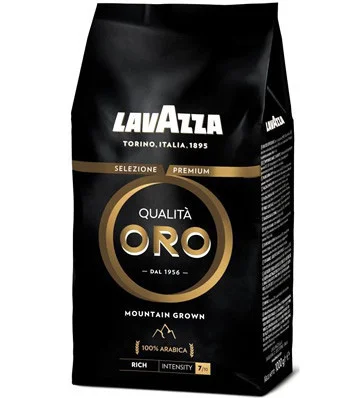 Кава в зернах Lavazza qualita oro mountain grown 1кг