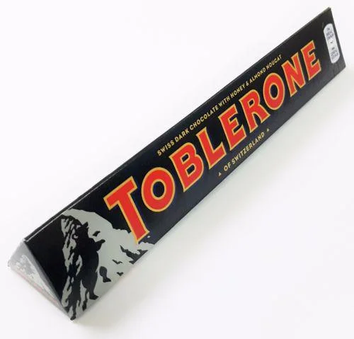 Темний шоколад Toblerone toblerone з медом, мигдалем, нугой 100 gr