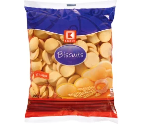 Товар Печива міні-бісквіти Яєчні K-Classic Biscuits 32% Eggs К-Классік пшеничні для Кулінарії Пакет 240г