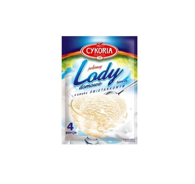 Порошок для приготування морозива Cykoria lody domowe з вершковим смаком 60г