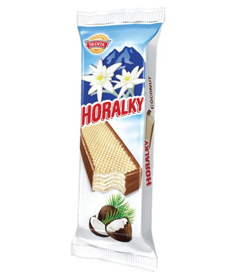 Вафельки goralki  Goralki кокосові 50 г горалки