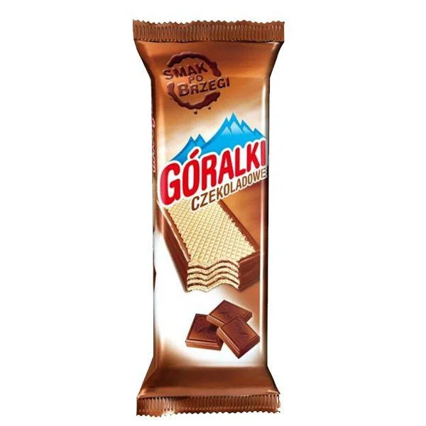Вафлі goralki  Goralki шоколадні 50 г горілки