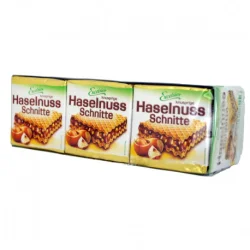 Товар Вафлі Excelsior haselnuss schnitte з горіхом 250 г