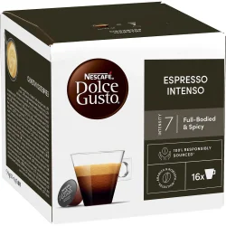 Товар Кава мелена в Капсулах Nescafe Dolce Gusto Espresso Intenso Full-bodied&Spicy Нескафе Повний смак і пряний 16шт 112г