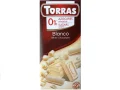 Новий Товар Шоколад Білий без Глютену Torras Blanco White Chocolate 0%Sugar Торас Плитка 75г