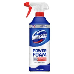 Товар Піна для чищення Ванни та Туалету Спрей Domestos Power Foam Bathroom&Toilet Foam Arctic Fresh Доместос Арктична свіжість 435мл