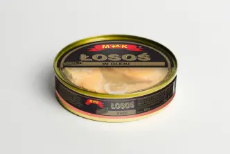 Лосось Шматочки M&K Losos Kawalki w Oleju М&К риба в олії з 160г