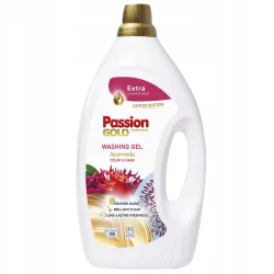 Товар Гель для прання Кольорових речей з Ензимами Passion Gold Professional Color&Dark Ayurveda Пашен Голд Професійний 100прань 4000мл