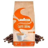 Кава зернова Lavazza Caffe Crema Gustoso Лавацца Крема Густозо купаж Арабіки та Робусти 1000г