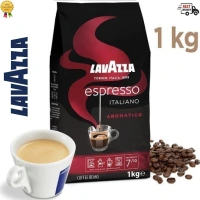 Кава зернова Lavazza Espresso Italiano Aromatico Лавацца Еспресо Італіано Ароматіко купаж Арабіки та Робусти 1000г