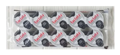 Товар Вершки порційні для Кави Laciata Smietanka UHT do kavi 10% Лаціата відривні без цукру 10% жирність 10шт 100мл