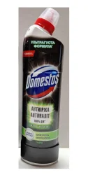 Товар Засіб для чищення унітазів без Хлору Domestos Zero Limescale Toilet Cleaner Lime Доместос гель Зеро Антиналіт Антиіржа Лайм 750мл