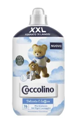 Товар Ополіскувач Кондиціонер для білизни Coccolino Fresh XXL Delicato e Soffice Коколіно Делікатний Ніжний тя мякий 76прань 1750мл