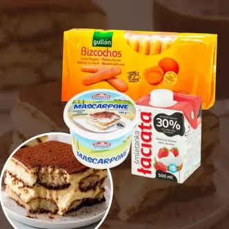 Набір для приготування Тірамісу UngShop Tiramisu Kit Pack УнгШоп для виготовлення Десерту 3шт 1400г