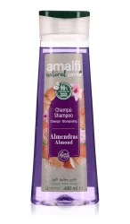 Товар Шампунь для Волосся щоденний Amalfi Natural Care Almendras Almond 96% Origen Амалфі зволоження та блиск Мигдаль 400мл