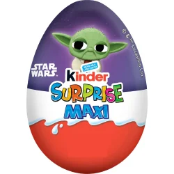 Товар Шоколадне яйце з Іграшкою Kinder Surprise Star Wars LucasFilm Yoda Кіндер Сюрпрайз Стар ворс фільм Зоряні Війни Йода 20г