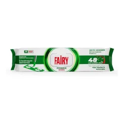 Товар Серветки для миття Підлоги під швабру Моп-системи Fairy Power Wipes MOP 48H Active Oxygen Green Фейрі Сила з Активним киснем 50шт