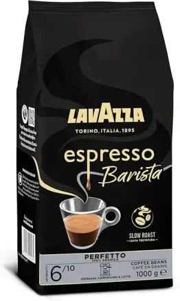 Кава в зернах Lavazza Espresso Barista Perfetto 6 Strong 100%Arabica Лавацца Баріста Еспресо Арабіка 1000г