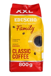 Кава мелена Eduscho Family Classic Ground coffee 5 Intensive Invigorating&Strong XXL Едушо Фемелі Робуста Тонізуюча Пакет 800г