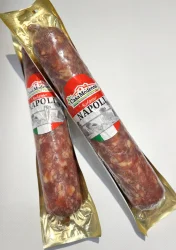 Товар Ковбаса Салямі Casa Modena Salame Napoli Каза Модена Неаполітанська Сировялена свинина з спеціями Палочка 350г