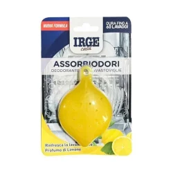 Товар Поглинач запахів та Ароматизатор Посудомийних машин Irge casa Assorriodori Deodorante Limono Ірге дезодорант Лимон 60циклів