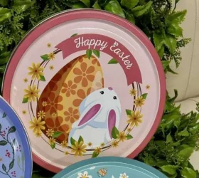 Товар Печиво Cвяткове Jacobsens Bakery Happy Easter Time Tiny Little Bunny Mix Якобсенс мікс з шоколадною крихтою жб Бокс 340г