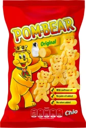 Товар Снеки Ведмедики картопляні Chio Pom-Bear Original Salted Чіо картопляні Класичні з сіллю Пакет 65г