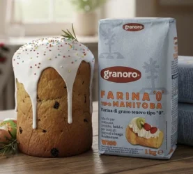 Товар Борошно пшеничне типу Нуль Granoro Manitoba Farino di grano Tenero tipo0 W350 Граноро Фаріно з м'якої пшениці для Випічки 1кг
