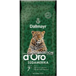 Товар Кава в зернах Dallmayr Crema d’Oro Selektion des Jahres Südamerika Blend 7strong Делмайер Купаж Арабіки Пакет 1000г