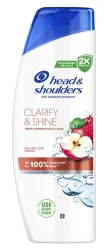 Товар Шампунь проти Лупи Head&Shoulders Anti-Dandruff Shampoo Microbiome Clarify&Shine Apple Vinegar Cider Хедн Освітлення Блиск 400мл