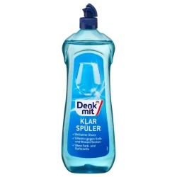 Товар Ополіскувач Посудомийних Машин Denkmit Klarspüler Денкміт захист від вапняного нальоту Підсилення ефективності Швидке висихання 1л